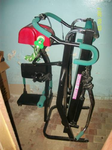 тренажер комплексный: велосипед, дорожка, гребля, массажер