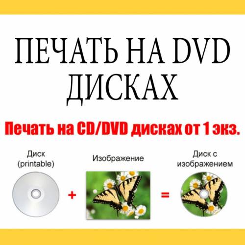 Печать на DVD и Cd дисках