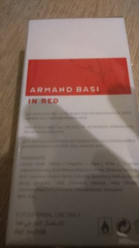 Туалетная Вода Armand Basi in Red
