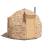 Купольная-баня-каркас 12 кв.м. диаметр 4 метра 