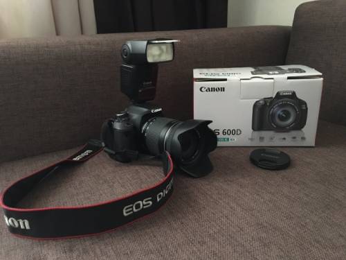 canon eos 600d 18-135 IS   вспышка speedlite 430ex