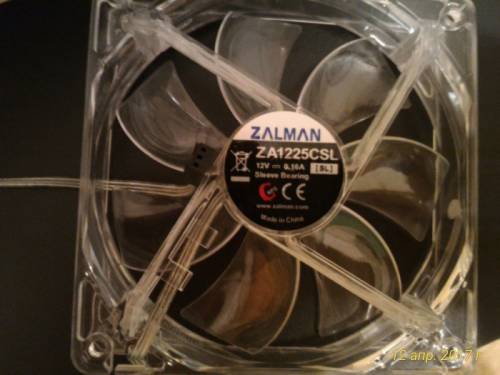  Продам вентилятор zalman