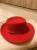 Модная  красная шляпа