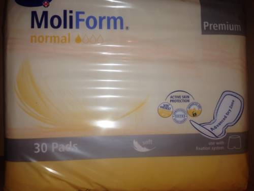 MoliForm Premium normal  30 шт. Анатомические впитывающие прокладки
