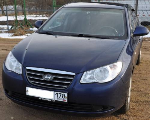  › Модель ­ Hyundai Elantra