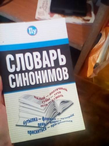 Словарь синонимов. Познаем и учимся