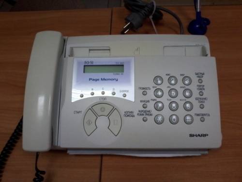 Продается факс Panasonik, факс Sharp