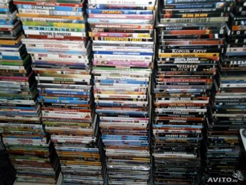 DVD диски (фильмы и мульт.)