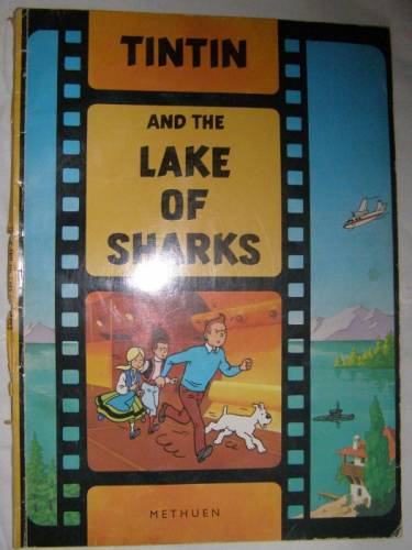 Продам комикс Tintin and the lake of Sharks (Methuen, London 1975) 