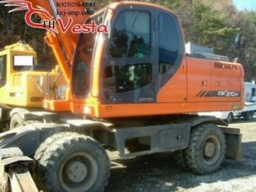 Продается экскаватор Doosan DX 210W, 2007 года.  