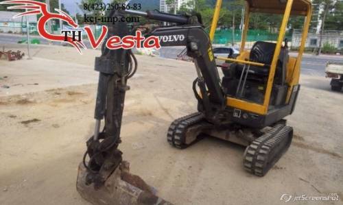 Продается мини экскаватор Volvo  EC15B 2008 года.  