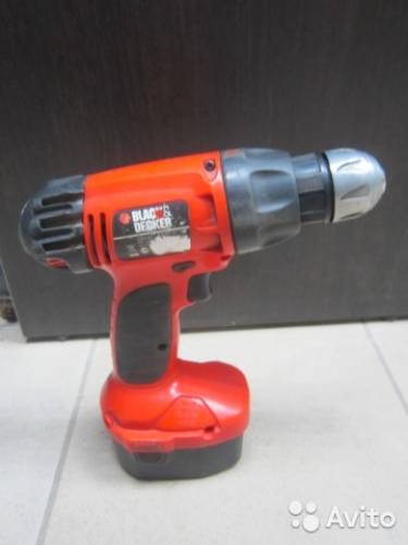 Шуруповерт black&decker cd14c 