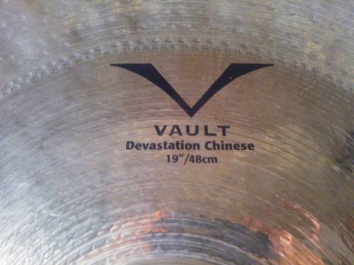    Sabian Vault China Devastation 19“ Carmine Appice