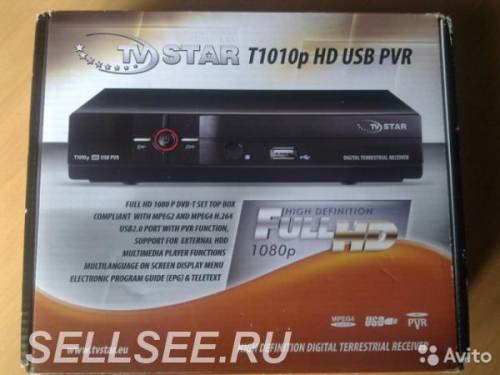 Приемник цифрового тв TV star T1010p HD USB PVR