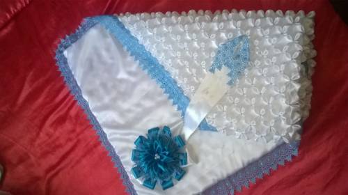 Выписное одеяло конверт для выписки новорожденного ручной работы