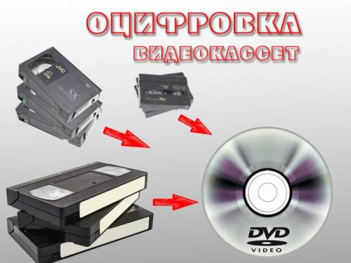 Оцифровка видеокассет на DVD в г. Новокубанск