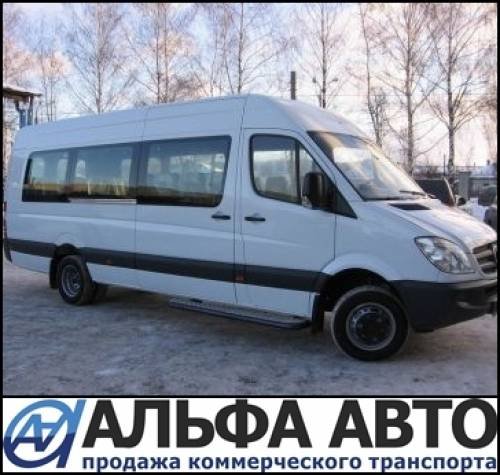 Микроавтобус нового поколения Mercedes-Benz Sprinter 515