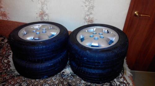 Литые диски с летней резиной 185/60 r14