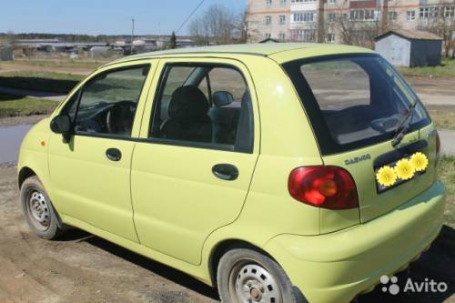  › Модель ­ Daewoo Matiz