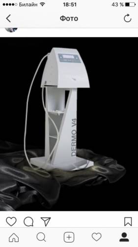 Le dermo v4 аппарат вакуумного роликового массажа