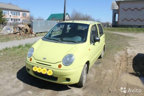  › Модель ­ Daewoo Matiz