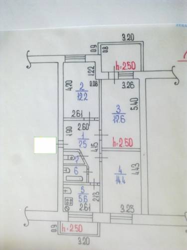 Продаю 3-х к.квартиру