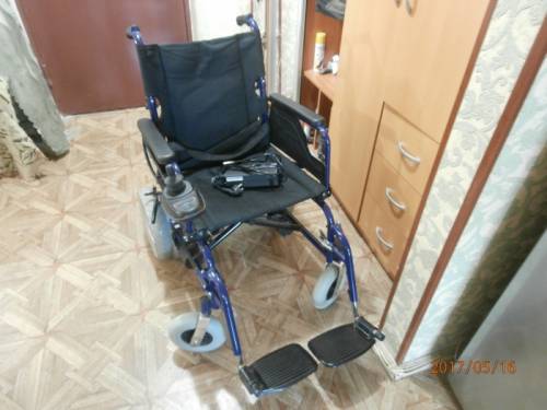 Продаю инвалидная коляска с электроприводом. Новая