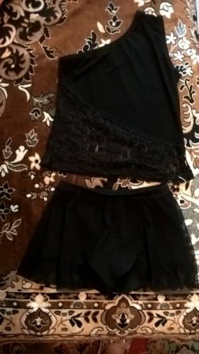 Продам топик юбка шорты для бальных танцев 