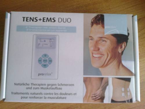 Электроприбор для масажа, тренировки мышц TENS   EMS DUO
