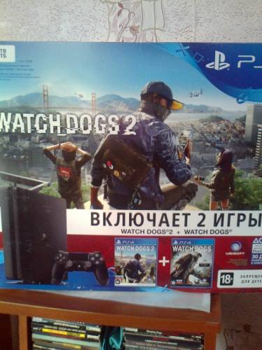 Приставка игровая PS 4