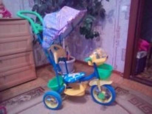 детский велосипед 3-колесный