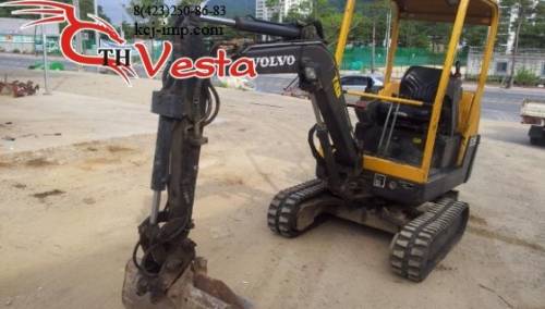 Продается мини экскаватор Volvo EC15B 2008 года.  