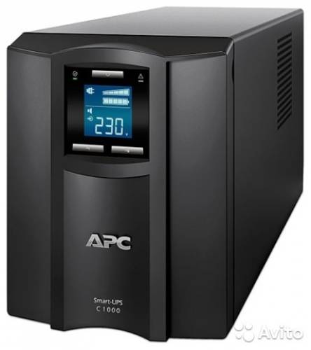 Блок бесперебойного питания APC by Schneider Electric Smart-UPS C 1000VA LCD