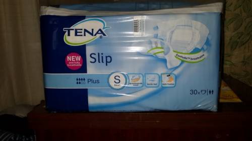 Подгузники для взрослых tena Slip Plus размер (S)