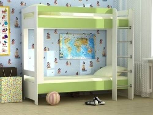 Детская кровать (двухъярусная)