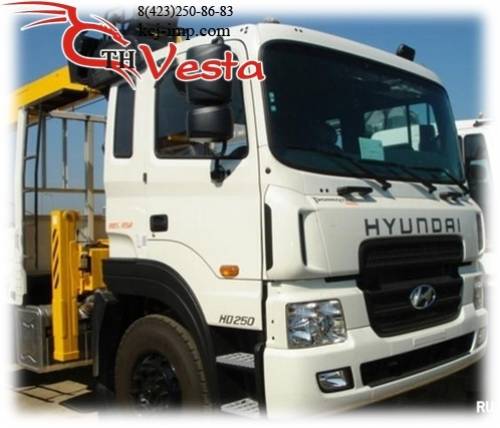 Продается КМУ soosan scs 746L на базе грузовика Hyundai HD 250 2012 г.  