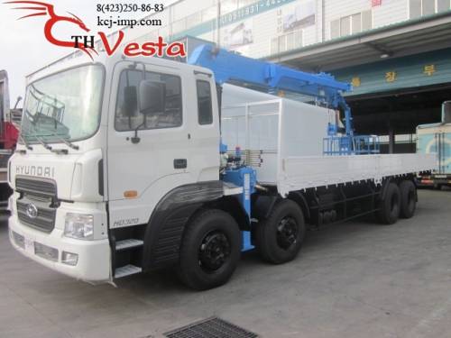 крановая установка Kanglim KS5206 (15 тонн) на базе грузовика  Hyundai HD320