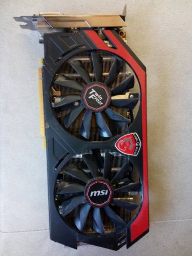 Продам видеокарту msi geforce gtx 780