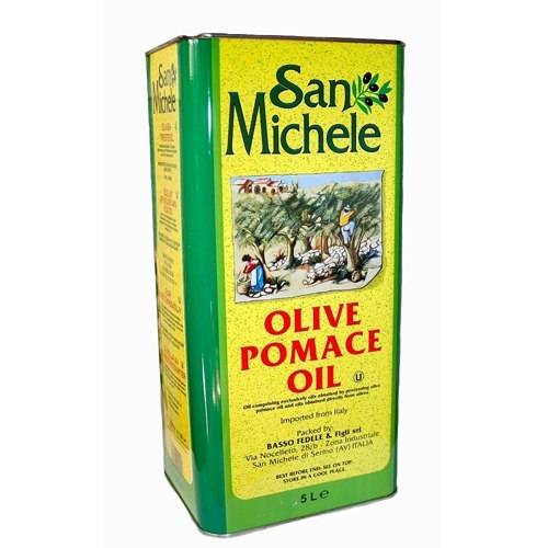 Рафинированное оливковое масло San-Michele - Olive pomace oil, 5л. 