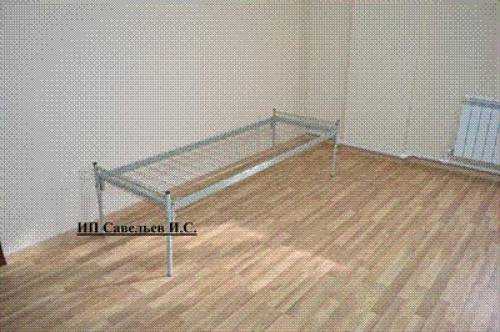 Предлагаем недорогие металлические кровати для работников на строительные объект
