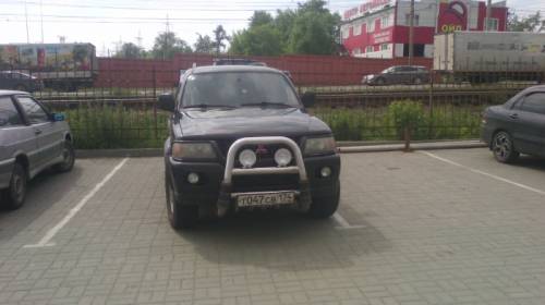  › Модель ­ Mitsubishi Pajero sport