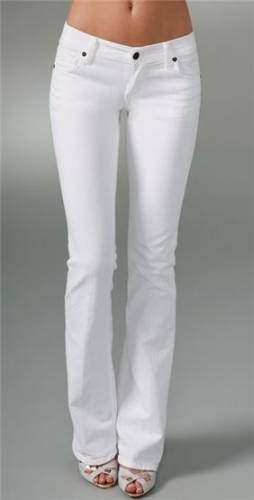 женские белые джинсы