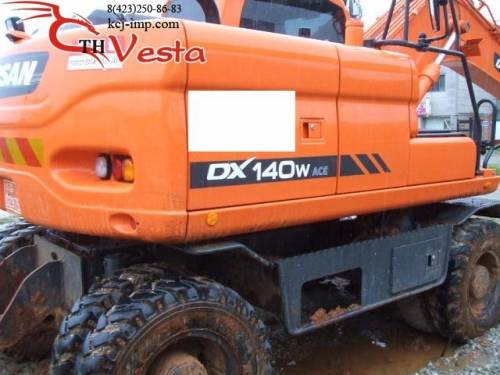 Колёсный Экскаватор Doosan DX140W 