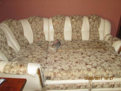 угловой диван с креслом