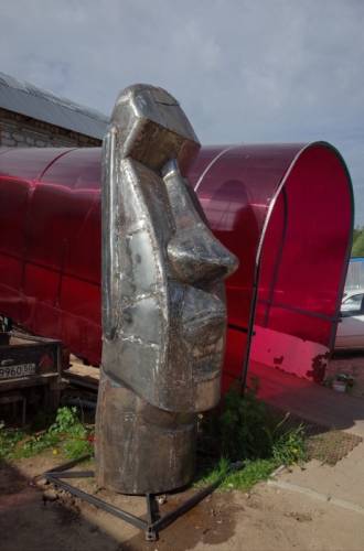 Скульптура истукана (моаи) с о.Пасхи