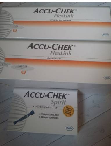  Добрый день! Продам: Accu-Chek FlexLink с катетером 8/60 и картридж-системы!