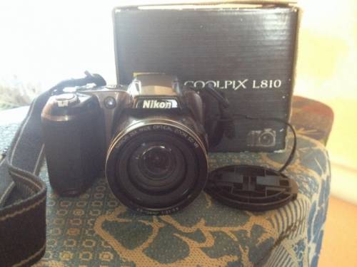 Цифровой фотоаппарат Nikon Coolpix L810 (черный)