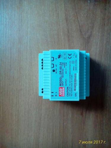 Продается блок питания 100-240v = 24v 2.5A