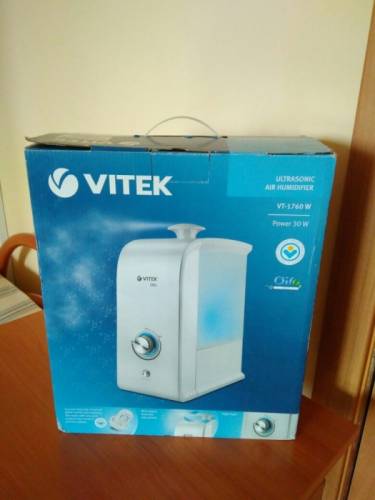 Увлажнитель воздуха vitek VT-1760 W