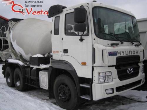 Автобетоносмеситель на базе грузовика Hyundai HD270 7м3  2012 г.